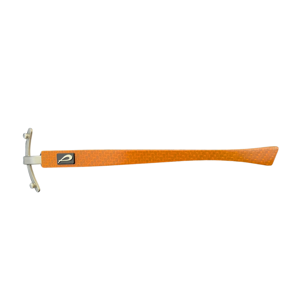 Pilla Outlaw X6 Edge Bügel in Orange, zeigt den detaillierten, ergonomischen Rahmen mit orangefarbenem Design.