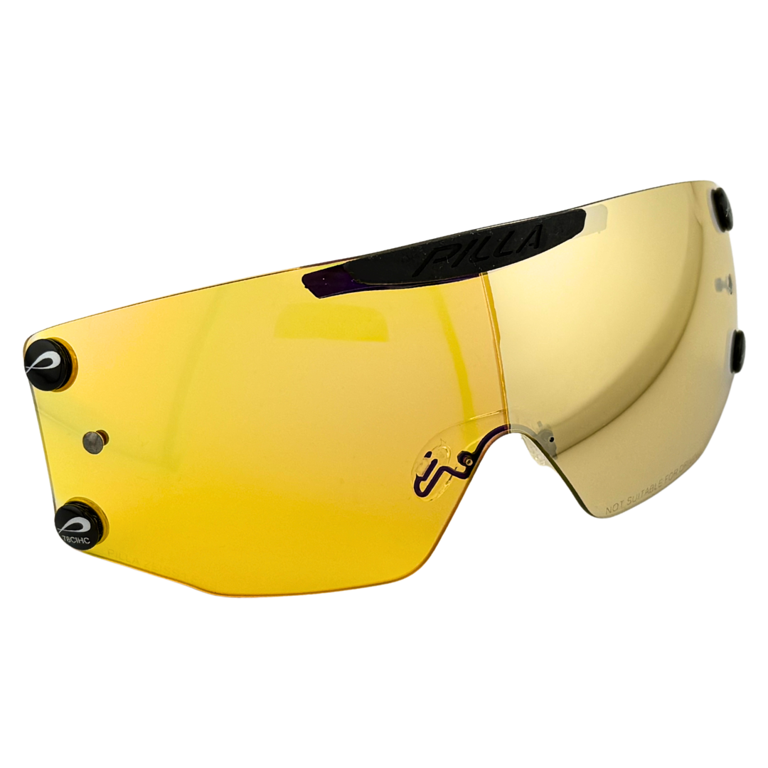 Pilla Outlaw X7 78CIHC Wechselglas mit Kreuzdominanz Rechtsschütze, Wollmispel-Design, rutschfeste Oberfläche