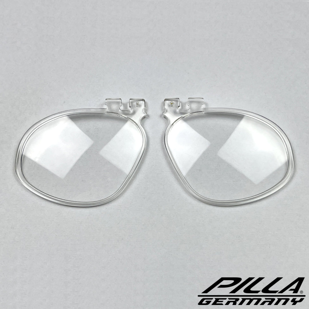 Pilla Outlaw X6/X7 Einsätze für Sehstärke 2XL, SPLIT-Design, flexible Kontaktlinsen-Accessoires, passend für Pilla Brillen
