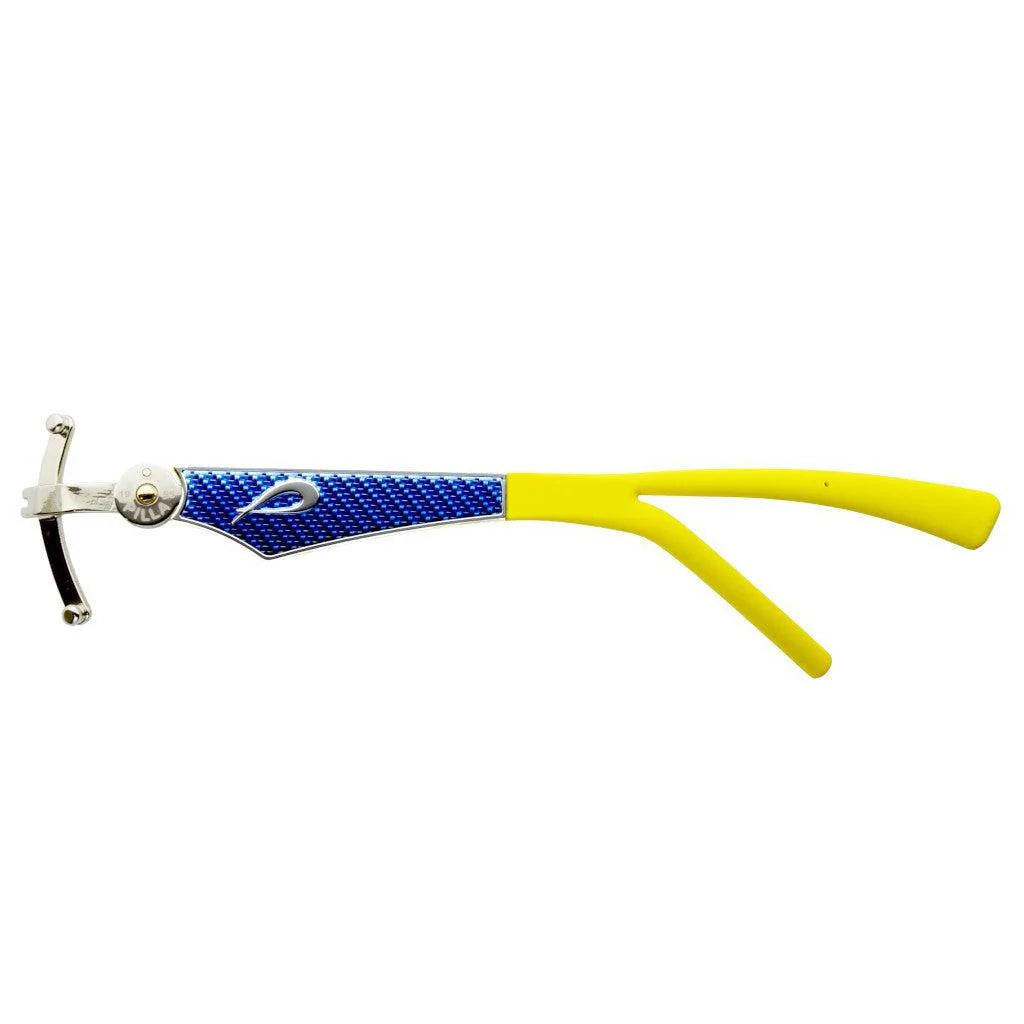 Pilla Outlaw X7 Copa Mundial Bügel in Blau-Gelb mit Fassung und Bügel, hochwertige Sportbrille für Fußball.