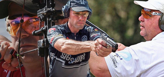 Pilla Schutzbrille im Einsatz beim Bogenschießen, IPSC und Flintenschießen.