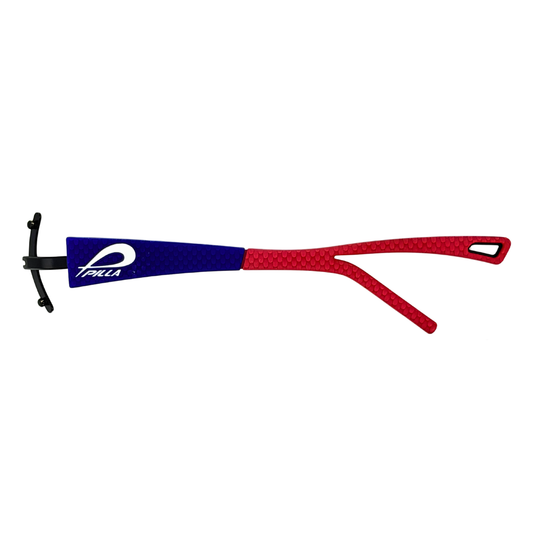 Outlaw X6 Rubber Fork - Blau Rot