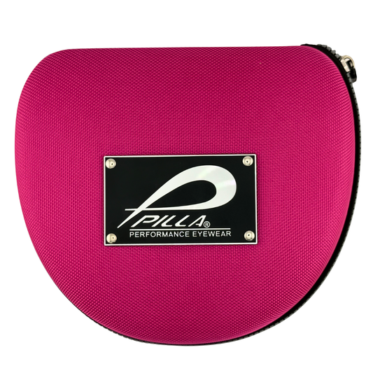 Große pinke Pilla Vault Accessoire mit stilvollem Design, aus hochwertigem Material, perfekt für sicheren Stauraum.