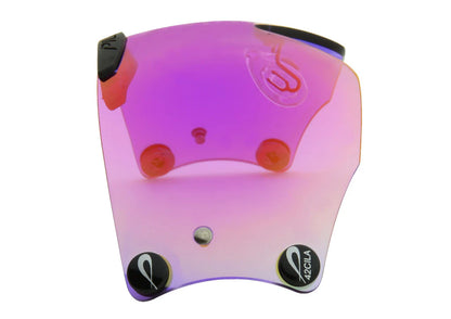 Wechselglas Outlaw X7 42CILA von Pilla in Lavendel, zeigt das farbige, flexible Glas für das E-Zigaretten-Set.