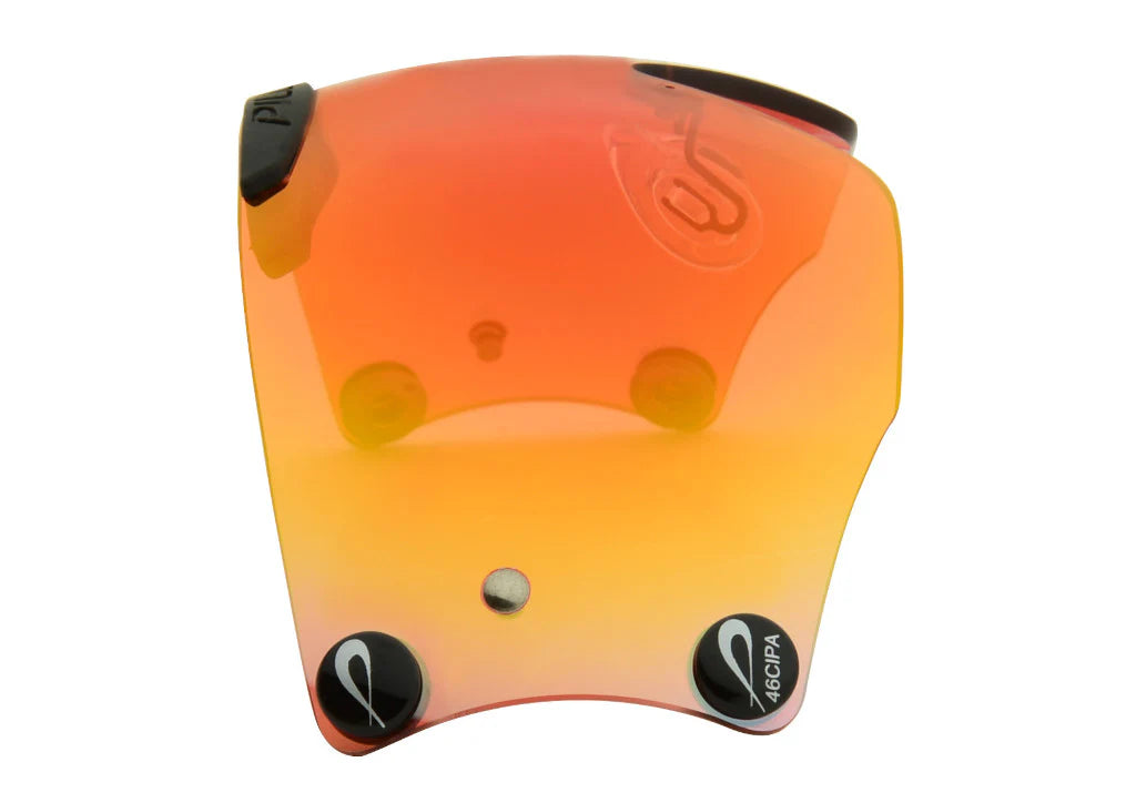 Wechselglas für Pilla Outlaw X7 46CIPA (Papaya), strapazierfähiges Sonnenbrillenglas für Outdoor-Aktivitäten