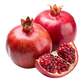 Wechselglas Outlaw X6 36CPOM von Pilla mit Granatapfel-Design, zeigt das dekorative Pomegranate-Image auf dem Glas