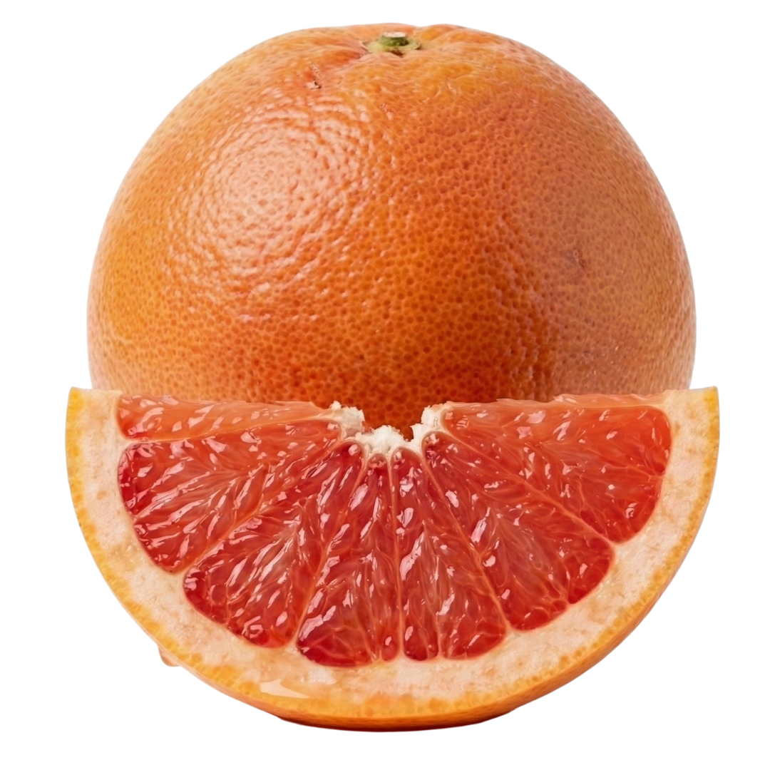 Pilla ZEUS 82CIRG Wechselglas mit roter Grapefruit-Illustration, passend für aromatisierte E-Zigaretten, zeigt rotes Grapefruit-Design