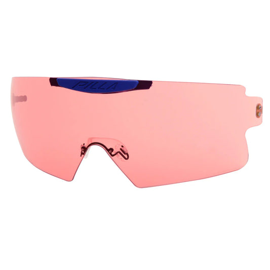 Wechselglas Vista Slim 54CIHC von Pilla, klare Glaskonstruktion für Brillen, detailreiche Nahaufnahme