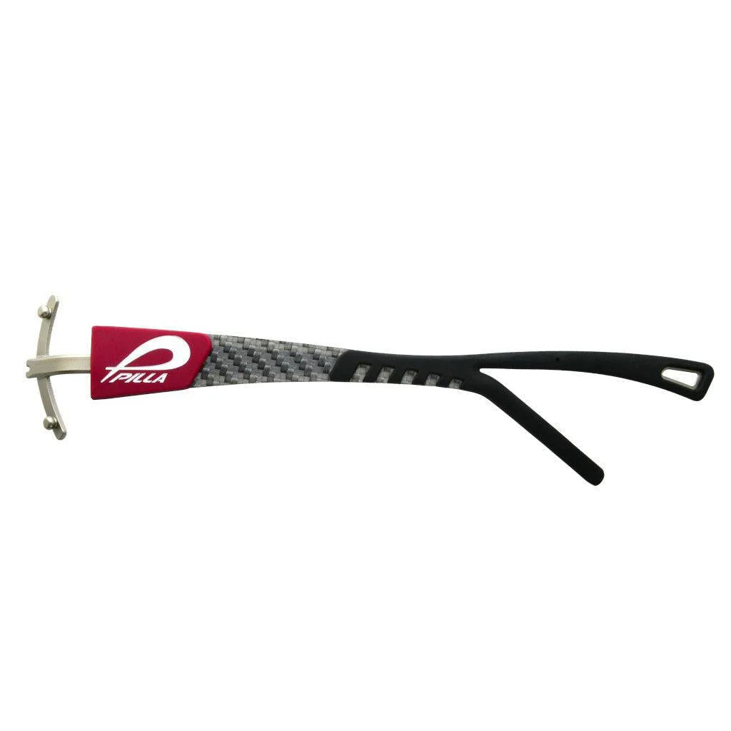 Horquilla de carbono Outlaw X6 - Rojo-Negro