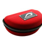 Rote Pilla Medium Vault Rot Accessoires in stabiler Clamshell-Hülle, stilvoll und funktional für sicheren Transport.