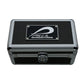 Schwarze Pilla Medium Carbon Box, robustes Accessoire aus Carbon, sichtbare Struktur und edles Design, ideal für stilvollen Schutz
